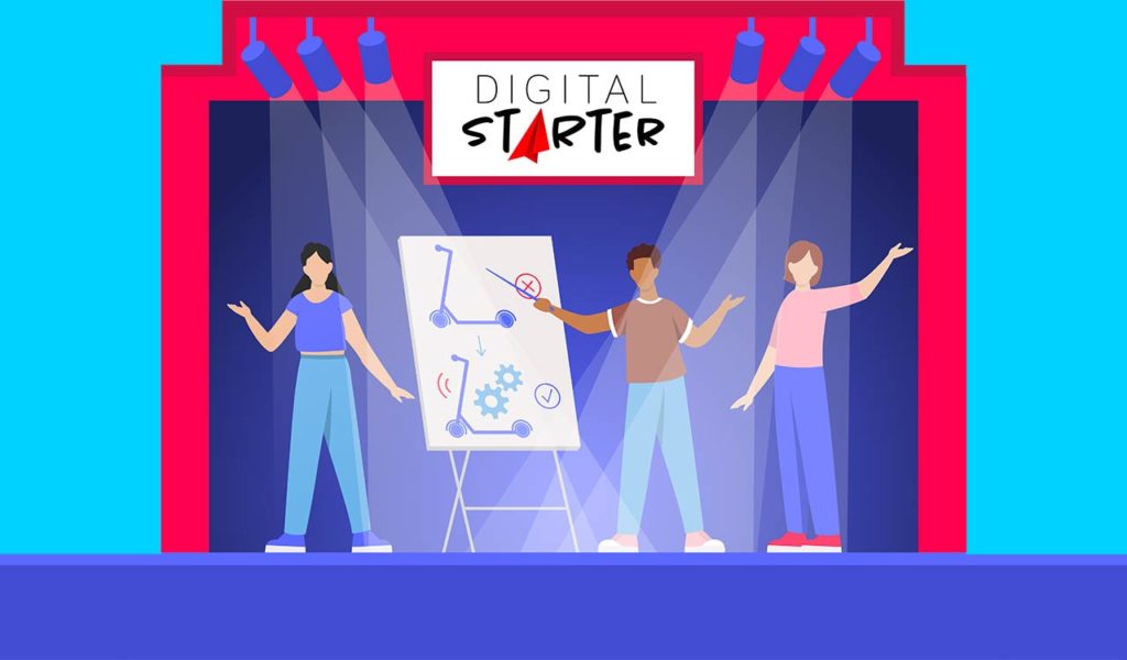 Gründerwettbewerb DigitalSTARTer auf der Zielgeraden
